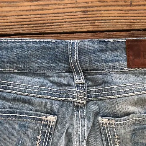 Buckle  Jeans,READ DESCRIPTION! altered waist above the pockets and length hemmed