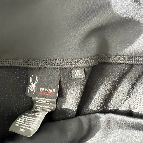 Spyder - High Rise Active Leggings Tights w/ Zippered Pockets Sz XL