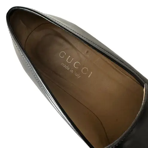 Gucci  Black Square Toe Loafers LEFT SHOE ONLY Amputee Shoes Womens Size 7 B