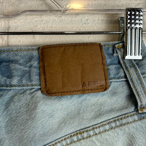 Aeropostale  Denim Distressed 90’s High Rise Cut Off Grunge Summer Jean Shorts