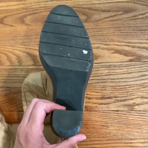 Kate Spade  New York Ginnie Booties Block Heel Camel Size‎ 7.5