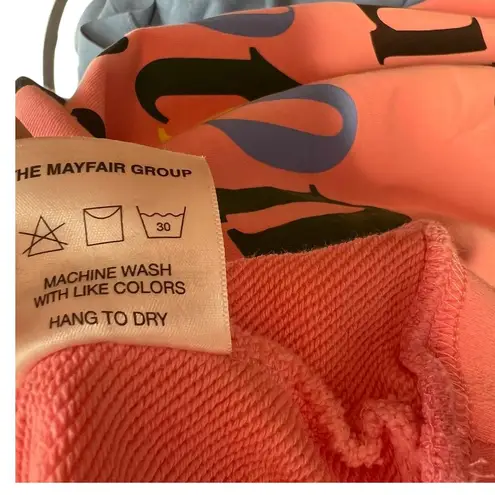 The Mayfair Group Emotions Are Valid Graphic Sweatshirt Pink One Size Petite