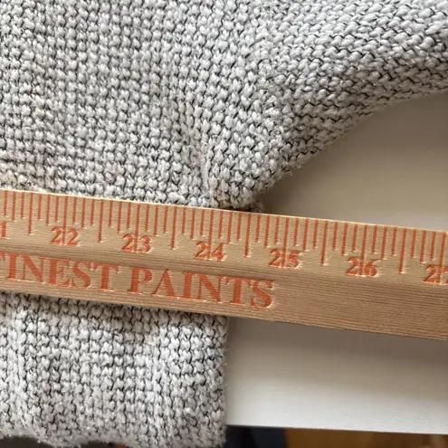 Sweaty Betty Restful Boucle 1/2-Zip Sweatshirt Women's Large Gray White