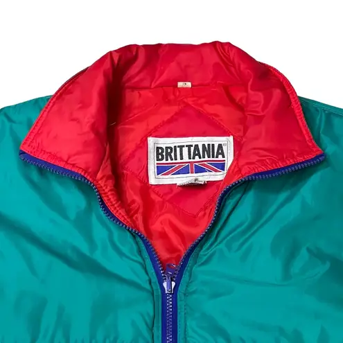 Brittania  VTG 90’s Ski Jacket Winter Jacket Color Block Coat