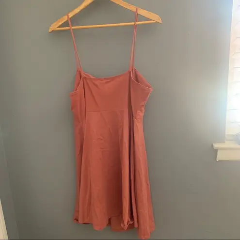 ASOS NWT  curve pink square neck dress