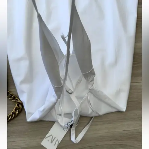 ZARA NWT  Beautiful Open Back Long Dress