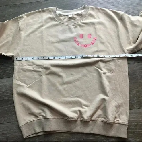 In My Girl Mom Era Tan Sweatshirt Size Small
