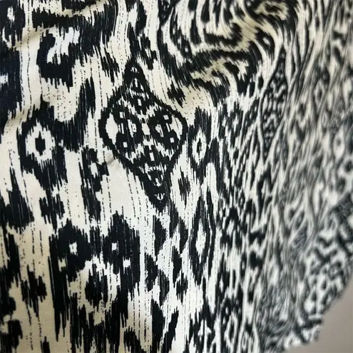 RipSkirt Hawaii Women's XL Multicolor Ikat Wrap Short Skirt Casual White