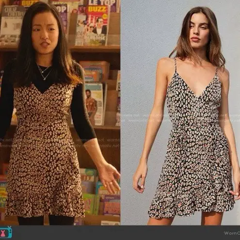 Free People  All My Love Shine Printed Slip Dress 005