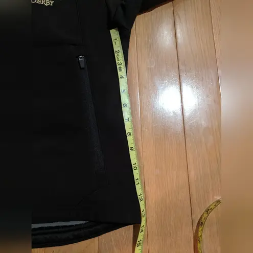 The Mountain Tri- Kentucky Derby Black Windbreaker Jacket Womens Size Small
