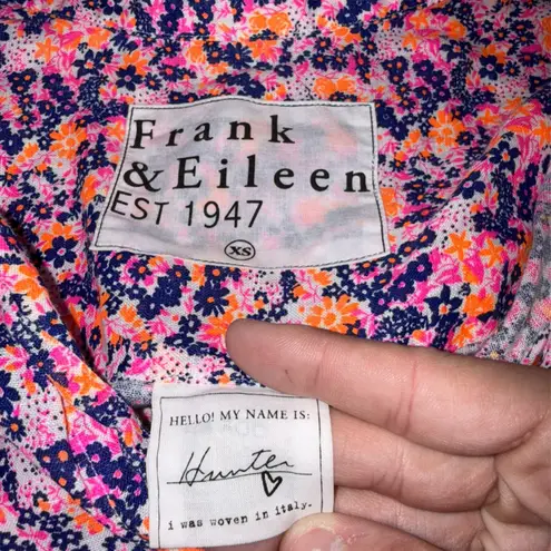 Frank & Eileen “Hunter” Step-Hem Shirtdress
Size XS