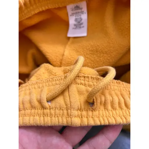 Disney  Parks Disneyland Resort Mickey Hoodie Jogger Set Yellow L Top M Bottoms
