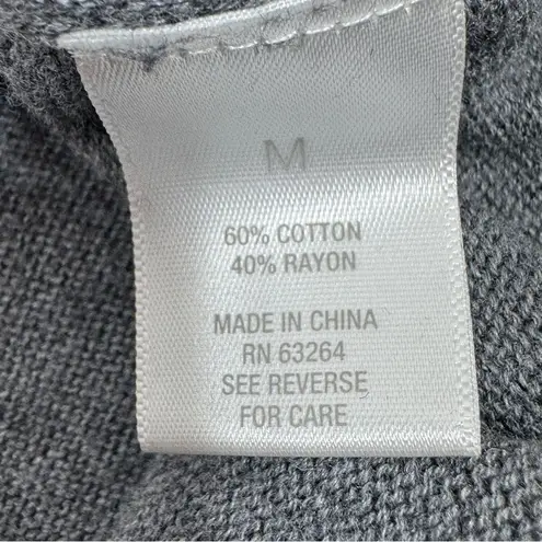 Westport ‎ 1962 Rhinestone Penguins Sweater Grey Medium Lightweight Crewneck