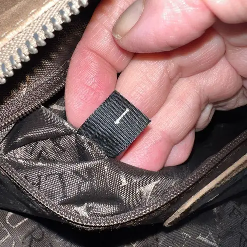 Furla  Suede Bag with Braided Handles RARE