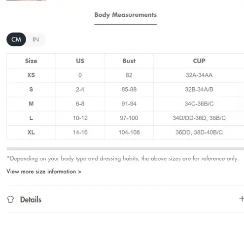 BERLOOK Contrast Trim Bikini Top ONLY 68 Black Size M