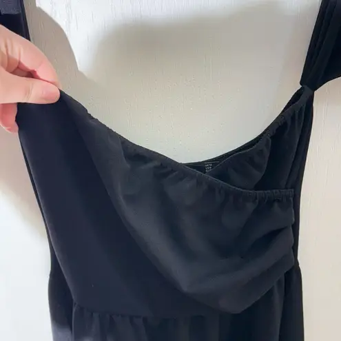 Boohoo  Black Midi Dress