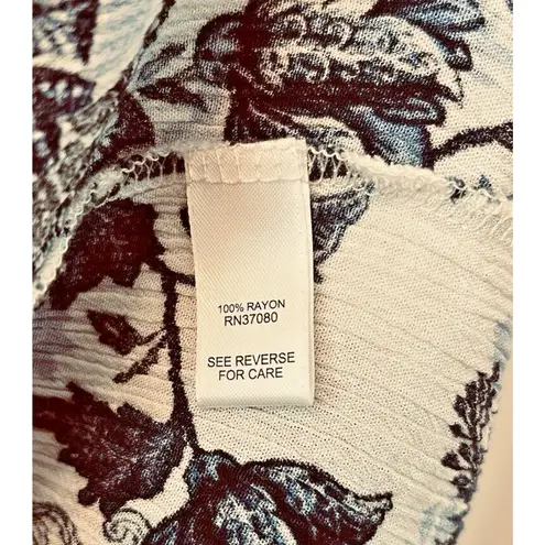 Versona Blouse Size M Off The Shoulder Bell Sleeve Rounded Hem Boho Peasant