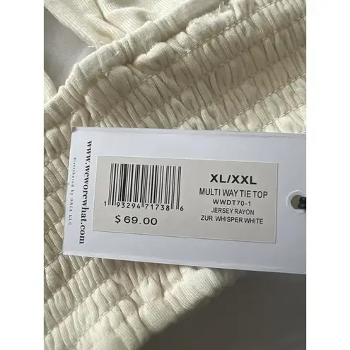 We Wore What Multi-Way Tie Top -XL/XXL