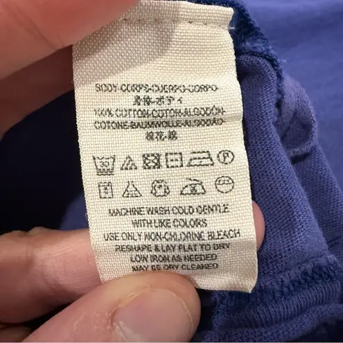 We The Free Free People  Taurus Cold Shoulder Tee Criss Cross Back Women’s Small