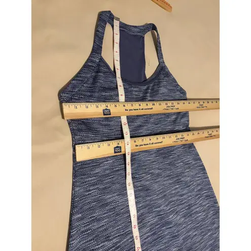MPG Dress Womens Size L Athletic Shelf Bra Racerback Travel Performance Gray Size L