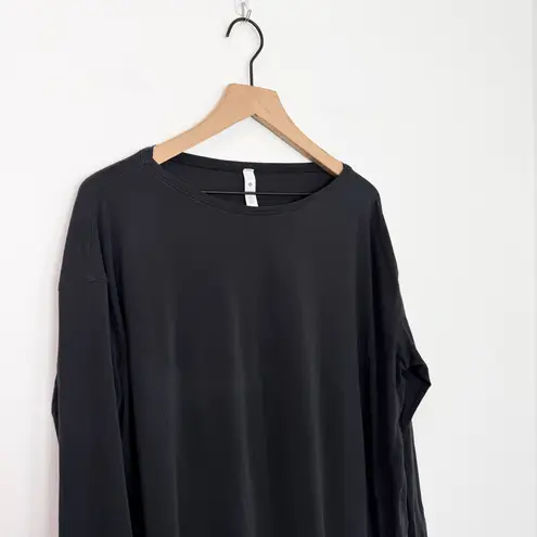 Lululemon  Back in Action Long Sleeve Shirt Black Size 12