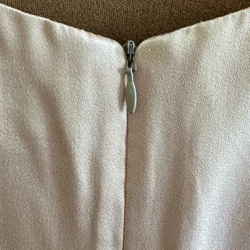 J.R. Nite By Caliendo Peach Delicate Vintage Midi Dress Jacket Set. Sz 14