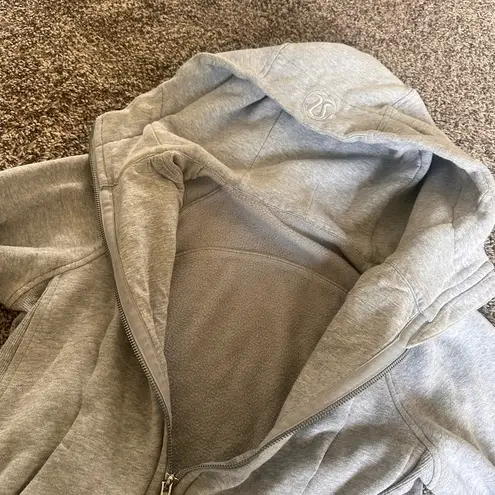 Lululemon Women’s  Scuba Hoodie Heathered Core Light Grey