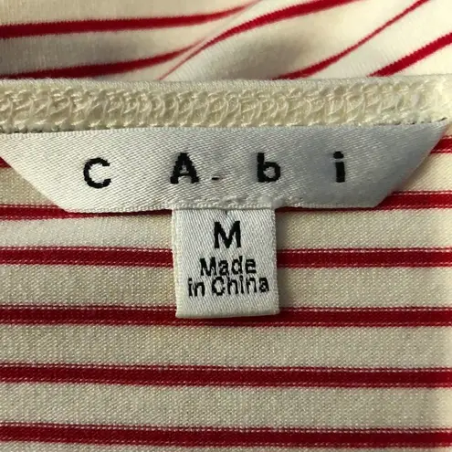 CAbi  #304 Forget Me Not Striped Sleeveless Top M - Image 8