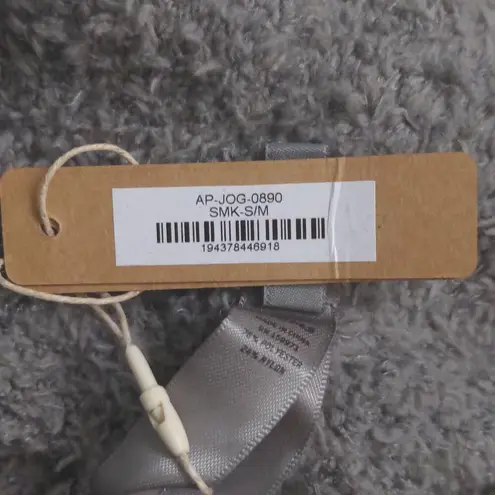 SKIMS Cozy Knit Jogger Smoke Gray Knit Loungewear Boucle S/M