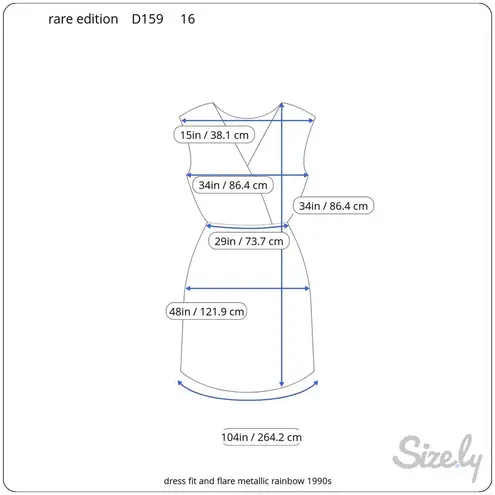 dress fit and flare metallic rainbow 1990s purple green silver glam
