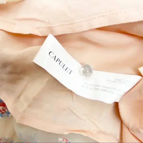 Capulet x Revolve Sheer Rosewood Embroidered Prairie Dress Cottagecore