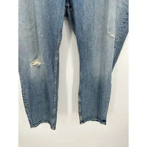 Silver Jeans  Co Not Your Boyfriend's Slim Leg Blue Jeans Women's Size 24 NWT