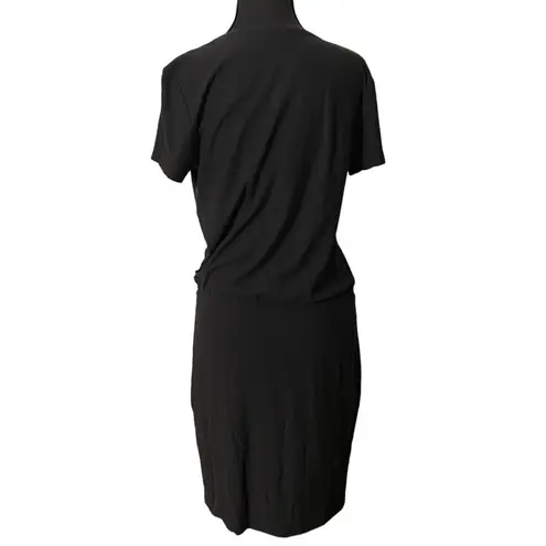 James Perse Standard Women’s Black Ruha T-Shirt Dress 3 Large Soft Cotton Modal