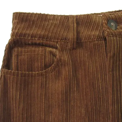 Sézane NWT Sezane New 70s Trouser in Dark Brown Wide Wale Corduroy Pants 36 / 4
