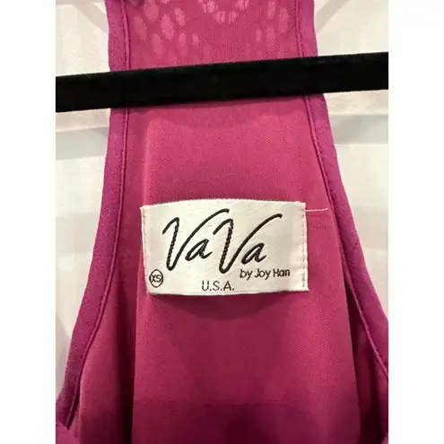 Vava by Joy Han Purple Lace Racerback Sundress, XS