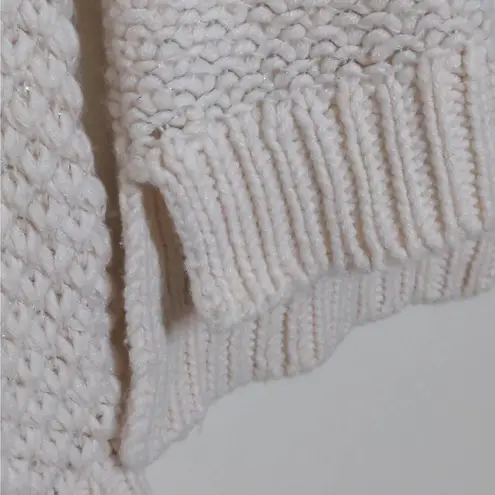 Duffy Cream / Ivory Wool Blend Sweater Knitted – Size S