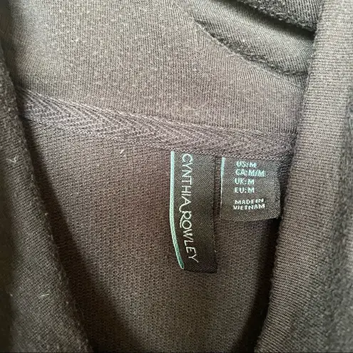 Cynthia Rowley  Cowl Neck Sweatshirt Dress Size Medium