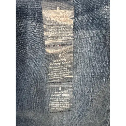 Tommy Hilfiger  Women Waverly Skinny Ankle Jeans Medium Wash Size 8