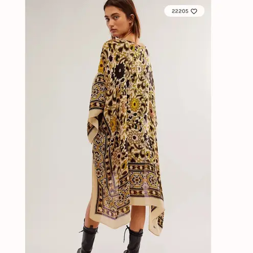 Free People  Magic Dance Border Print Duster