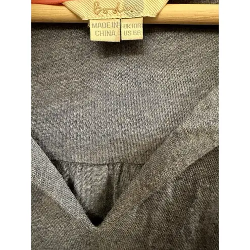 Boden USA BODEN Womens Blue Linen Dress Tassel Elastic Waist Soft Jersey Size 6R EUC