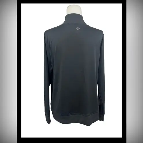 Zelos Old School Long Sleeve Athletic Track Jacket Full Zip Size Large