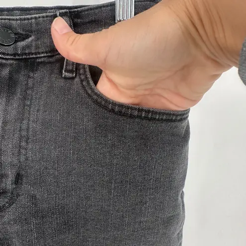 William Rast Women Size 27 High Rise Denim Shorts Gray Frayed Hem