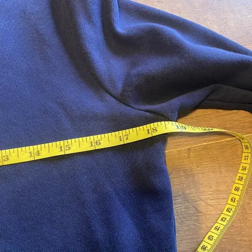 English Factory Womens Navy Blue Long Sleeve Pullover Sweater Size XS