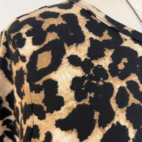 Gaze Leopard Print Top NWOT