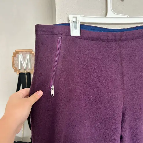 Patagonia  | Women’s Thermal Made In The USA Jogger Pants In Purple Size Large