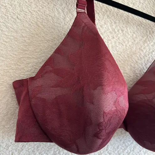 Cacique Lane Bryant Lace Lightly Lined Full Coverage Lace Bra Size 44Dā