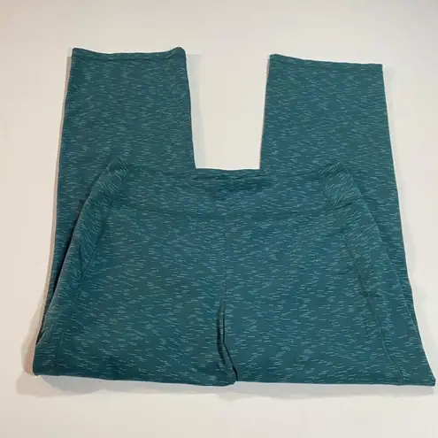 Duluth NoGA Womens Yoga Pants L X 31 Teal Green Size L