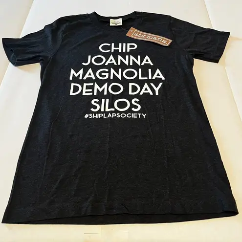 Atx mafia Chip & Joanna Gaines Silos Magnolia Demo Day black size small S t-shirt NWT
