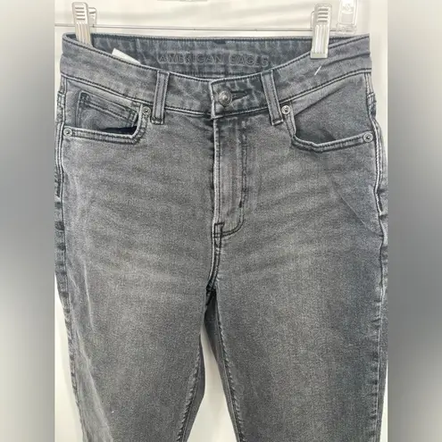 American Eagle Women's  jeans‎ black acid wash size 0