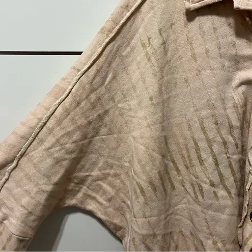 Free People  Montauk shirt jacket in cream